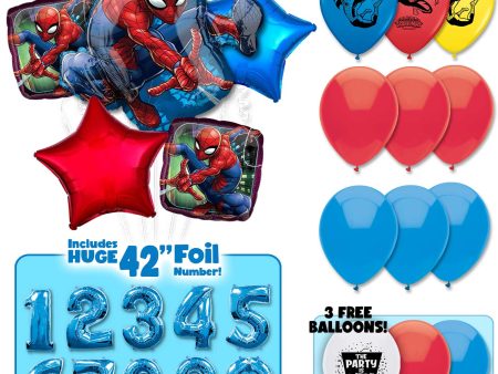 Spider-Man Animated Deluxe Balloon Bouquet Online now