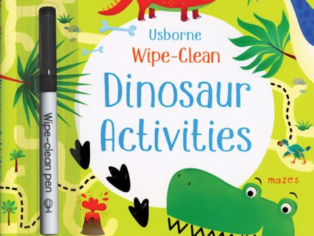 Wipe-Clean Dinosaur Activities on Sale