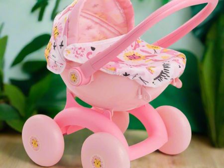 BabyBoo Bambino Jungle Print 4-IN-1 Dolls Pram Online Hot Sale