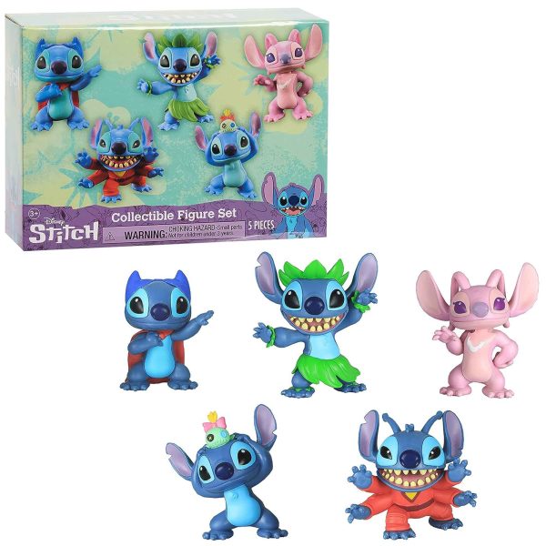 Disney Stitch Collector Figure Set For Cheap