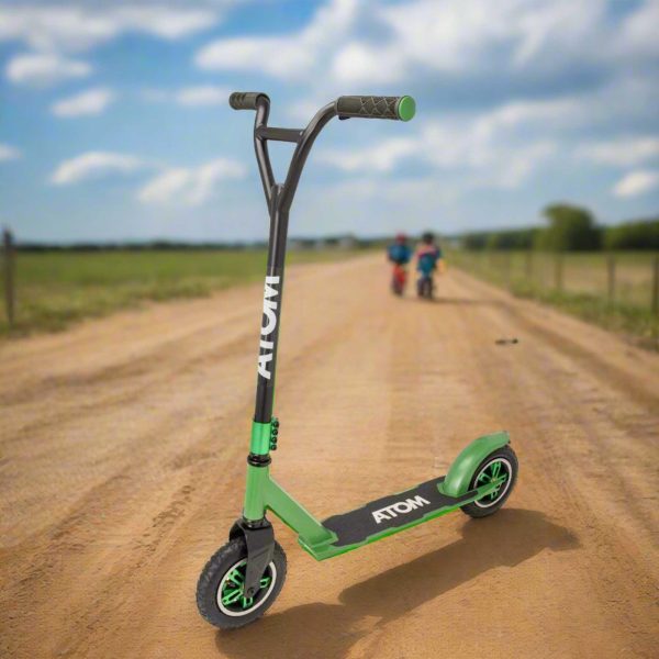 ATOM Dirt Rider Scooter - Green Online now