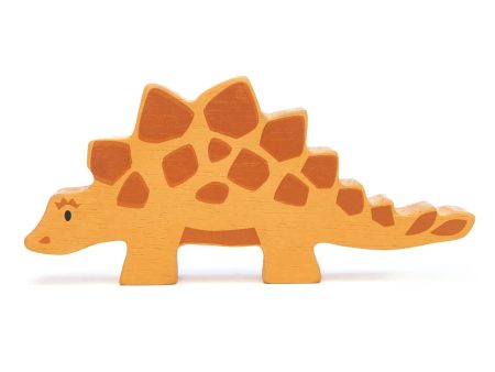 Stegosaurus Wooden Figure Hot on Sale