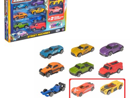 Teamsterz Racing Cars  - With 2 Colour Changing Cars Supply