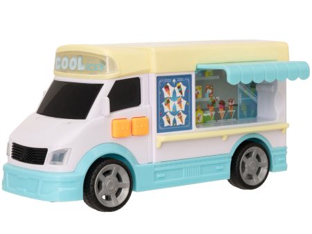 Teamsterz Mighty Machines Small Light & Sound Ice Cream Truck Online Hot Sale