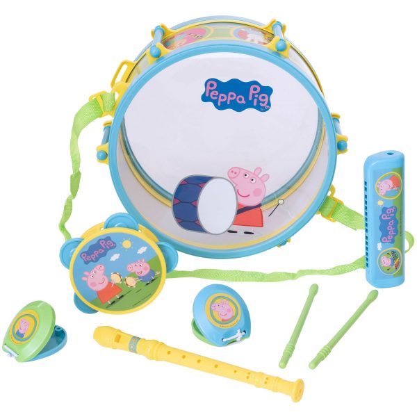 Peppa Pig Toy Drum Set Online now