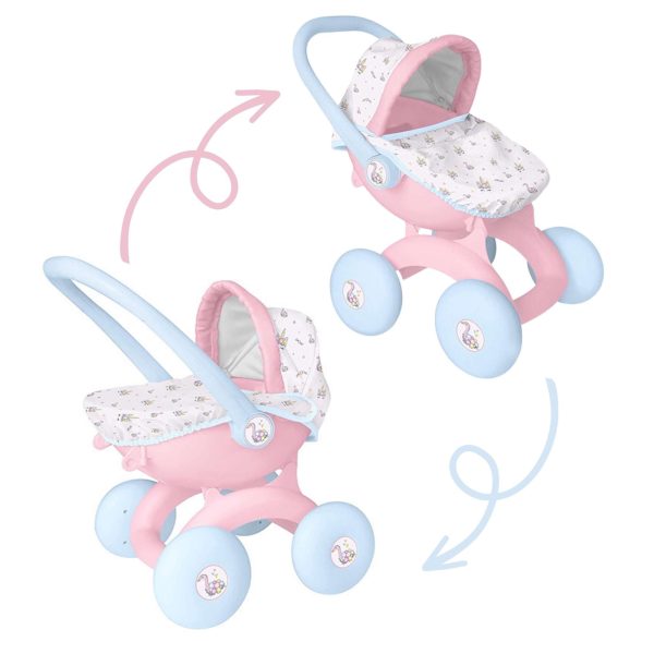 BabyBoo My First 4-IN-1 Interchangeable Dolls Pram Discount