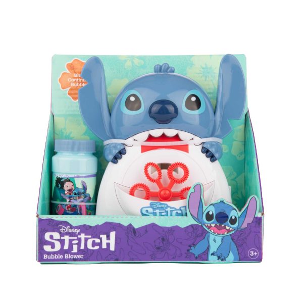 Disney Lilo & Stitch Bubble Machine - Includes Bubble Solution on Sale