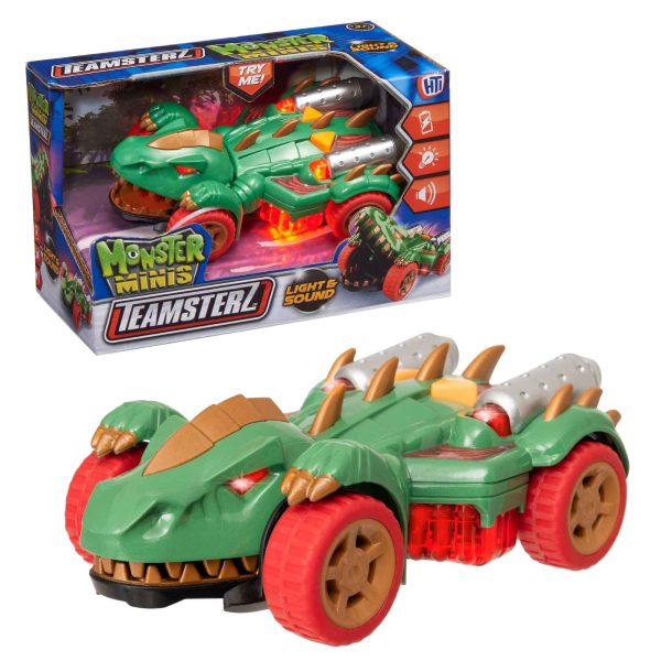 Teamsterz Monster Moverz Mini Dinosaur Car | Lights & Sounds Sale