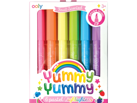 Yummy Yummy Scented Highlighters - Set of 6 For Discount