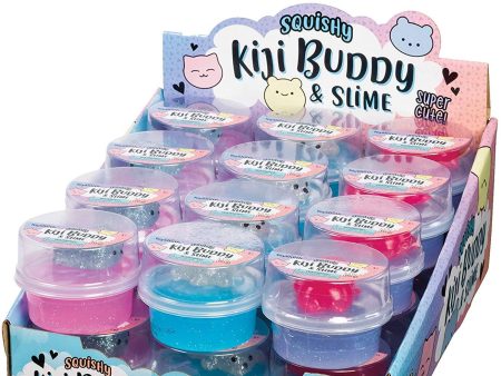 Squishy Kiji Buddy & Slime Kit, Asst Colors Discount