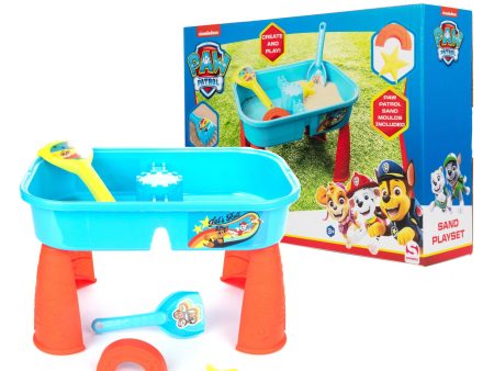 Paw Patrol Sand & Water Tablet - Includes Spade, Rake & Sand Moulds on Sale