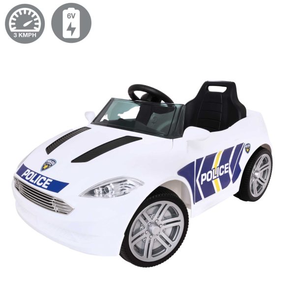 Evo 6V Kids Electric Ride On | Police Car Supply