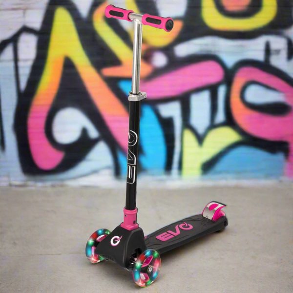 EVO Light Up Cruiser Scooter - Pink For Cheap