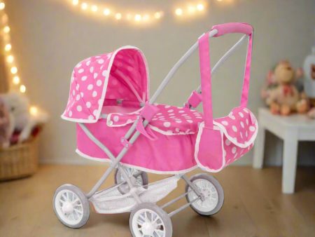 Dolly Tots Cutie Dolls Pram For Cheap