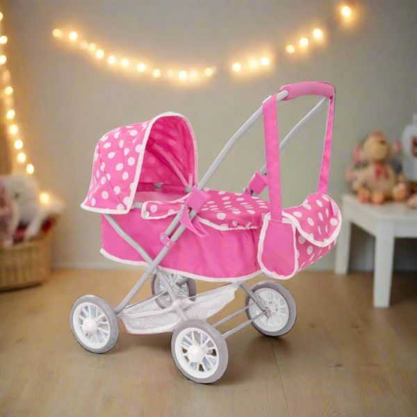 Dolly Tots Cutie Dolls Pram For Cheap