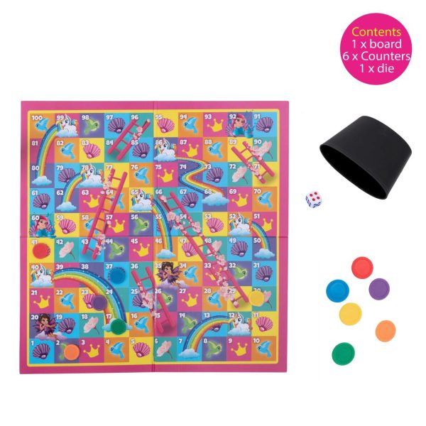 Magical Snakes & Ladders Board Game Hot on Sale