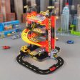 Teamsterz Metro City 4 Level Tower Garage - Includes 5 Die Cast Cars Cheap