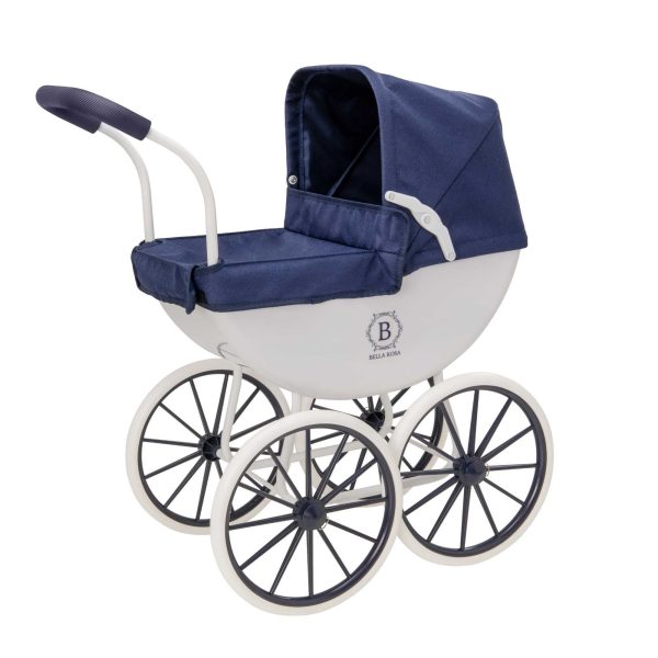 Bella Rosa My First Carriage Pram - Navy Fashion