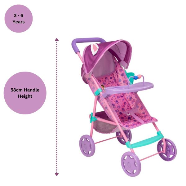 Gabby s Dollhouse Playtime Dolls Pushchair Online