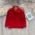 Vibrant Red Winter Jacket for Kids Online now