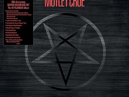 MOTLEY CRUE - SHOUT AT THE DEVIL (40TH ANNIVERSARY BOX SET) (VINYL) Hot on Sale