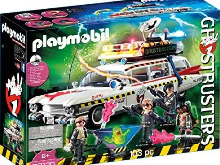 GHOSTBUSTERS II: ECTO-1A (103 PCS) - PLAYMOBILE-#70170 For Sale