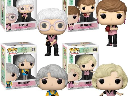 GOLDEN GIRLS: DOROTHY 1011 BLANCHE 1012 ROSE 1013 SOPHIA 1014 (BOWLING) - FUNKO POP!-SET OF 4 Discount