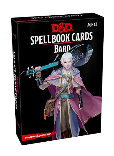 DUNGEONS & DRAGONS: BARD - SPELLBOOK CARDS Online Sale