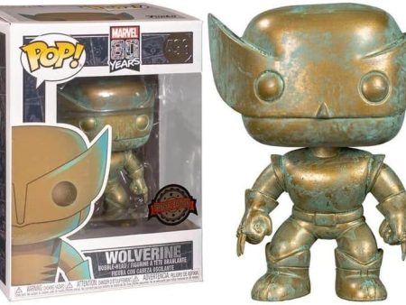 MARVEL 80: WOLVERINE #496 (PATINA) - FUNKO POP!-SPECIAL ED. For Cheap