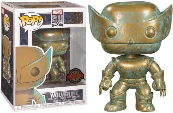 MARVEL 80: WOLVERINE #496 (PATINA) - FUNKO POP!-SPECIAL ED. For Cheap